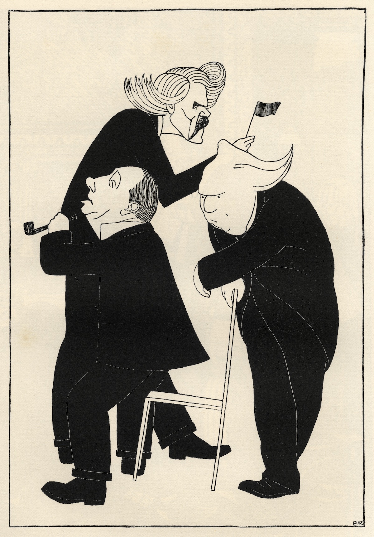 Stanley Baldwin, Ramsay MacDonald and H.H. Asquith playing musical chairs ahead of the 1924 general election, by Powys Evans (‘Quiz’) for the Saturday Review. Powys Evans/Mary Evans Picture Library. Stanley Baldwin, Ramsay MacDonald and H.H. Asquith playing musical chairs ahead of the 1924 general election, by Powys Evans (‘Quiz’) for the Saturday Review. Powys Evans/Mary Evans Picture Library.