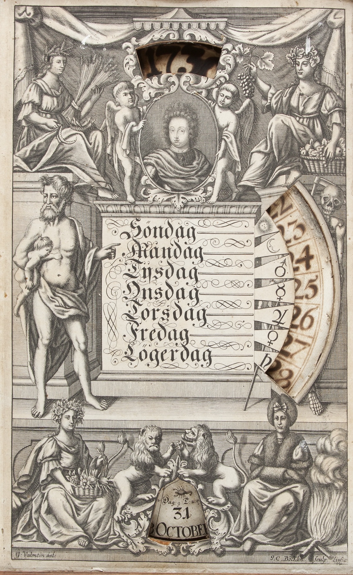 A Swedish ‘perpetual calendar’ created the year Sweden began its transition towards the Gregorian system, c. 1700. Andersson, Fredrik, Skokloster Castle/SHM (CC BY 4.0). A Swedish ‘perpetual calendar’ created the year Sweden began its transition towards the Gregorian system, c. 1700. Andersson, Fredrik, Skokloster Castle/SHM (CC BY 4.0).